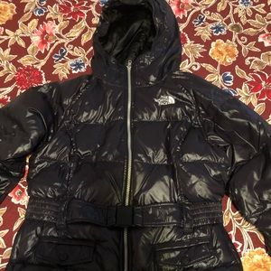 North Face girls jacket size L